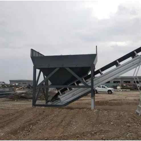 Self-Installed 100 m3 Mobile Portable Concrete Batching Plant PMC100-Concrete Batching Plants