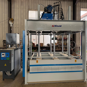 Presse à feuilles en plastique à chauffage haute température multi-couches Machine de recyclage hydraulique à <span class=keywords><strong>chaud</strong></span> en plastique - Product Image 3
