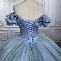 Princesse Style Simple Chérie Papillon Soirée Formelle Quinceanera Robes pour Femmes Jancember 6572