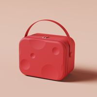 Косметичка-органайзер для подружек невесты, переносная, 14 дюймов, с молнией, мультяшный дизайн, портативная, секретная коробка, детская дорожная сумка большой вместимости