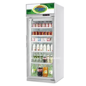 Resfriador display profissional, refrigerador de refrigeração com visor pequeno