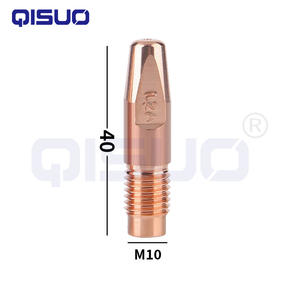 Pointe de contact <span class=keywords><strong>MIG</strong></span>/<span class=keywords><strong>MAG</strong></span> M6x28/M8x32/M8x35/M10x40 CuCrZr 0.8/1.0/1.2/1.4/1.6/1.2al/1.6al pour <span class=keywords><strong>Fronius</strong></span> Al4000/Aw5000 - Product Image 3