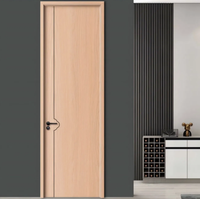 Portes intérieures de luxe en PVC et MDF, insonorisation, sur mesure, accessoires complets, solutions d'entrée pour chambre, garantie 1 an