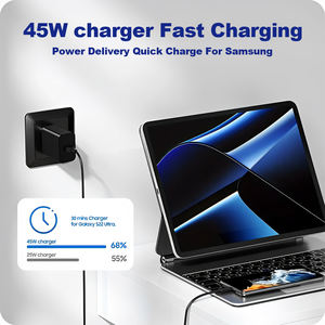 45W PD Super veloce tipo C caricabatterie USB-C a muro adattatore con 3FT USB-C a USB-C cavo per <span class=keywords><strong>Samsung</strong></span> <span class=keywords><strong>Galaxy</strong></span> S24 S23 Note 20 10 - Product Image 3