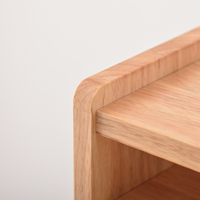 Support d'écran à deux niveaux en bois massif personnalisé |   Étagère double niveau ergonomique pour écran d'ordinateur |   Organisateur de rangement de bureau