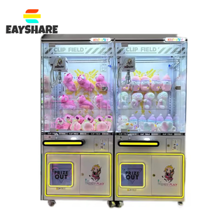 EAYSHARE Machine à griffes d'arcade à monnayeur, distributeur de prix pour parc d'attractions, plusieurs joueurs, en anglais - Product Image 1
