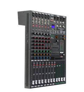Clavax-Consola mezcladora de audio profesional, reproductor de DJ con 8 canales, USB, <span class=keywords><strong>Bluetooth</strong></span>, alimentación fantasma independiente, MP3, diente azul, 2, 2, 1, 2, 2, 2, 2 - Product Image 6