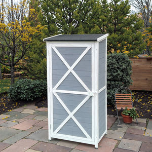 Armoire en <span class=keywords><strong>bois</strong></span> d'extérieur <span class=keywords><strong>Abri</strong></span> de <span class=keywords><strong>jardin</strong></span> <span class=keywords><strong>Abri</strong></span> à outils de rangement pour arrière-cour en <span class=keywords><strong>bois</strong></span> - Product Image 4