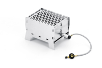 Barbecue pliable portable pour le camping en plein air, montage sans outils, respectueux de l'environnement, faibles émissions