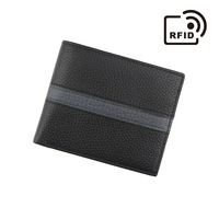 2023 hommes en cuir véritable Air Tag RFID portefeuille vente chaude fermeture ouverte porte-carte de crédit avec poche à monnaie fonction antivol