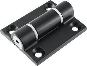 Bisagra de Amortiguación de Torque Ajustable de Aleación de Zinc con Posicionamiento de Parada Libre, Herraje de Alta Resistencia para Puertas de Gabinetes y Cajas de Herramientas para Muebles - Product Image 2