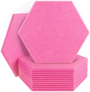 KDL Design moderne Panneaux acoustiques en feutre polyester PET hexagone <span class=keywords><strong>Mousse</strong></span> insonorisante Réduction du bruit 90% Panneaux de <span class=keywords><strong>bureau</strong></span> écologiques - Product Image 2