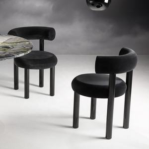 Sắt hiện đại khung dây bên ghế ăn Chrome trắng đen kim loại phong cách thời gian nhà cà phê đóng gói phòng nhà hàng ghế - Product Image 4