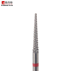 Frese ortodontiche in carburo di tungsteno dentale a forma di cono piccolo taglio diamantato - Product Image 1