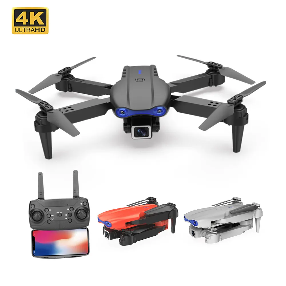 AUSEK Wifi 4K Hd kamera Mini güvenlik Drones Com kamera 4K Quadcopter dört eksenli uçak Drone çocuklar için