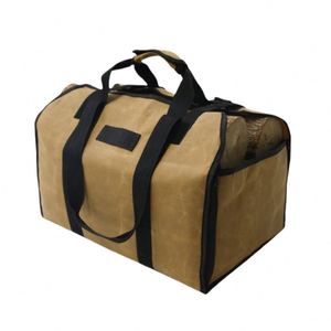 Sac à dos et pochette de transport de bûches BSCI, facile à utiliser, pour le rangement et le transport du bois de chauffage en extérieur, idéal pour la chasse. - Product Image 6
