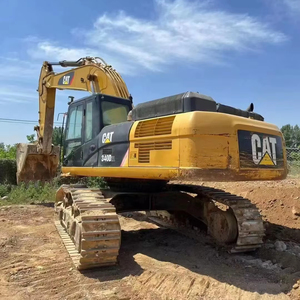 รถขุดตีนตะขาบ CAT340D2L มือสองสมรรถนะสูง พร้อมเกียร์บ็อกซ์ ปั๊ม แบริ่ง PLC-40 ตัน รุ่นปี 2019 ความจุบุ้งกี๋ 1.9 เมตร ใช้งานมาแล้ว 0-2000 ชั่วโมง - Product Image 1