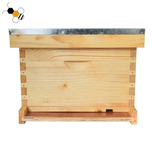 Thiết bị nghề nuôi ong 1 lớp sâu Hive hộp langstroth 10 khung tổ ong cho ong - Product Image 4
