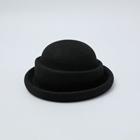 Béret en laine automne-hiver pour femme, style Hepburn français, chapeau cloche rétro, chapeau chaud et élégant pour femmes