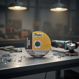 TTAKE ล้อขัดแบบแบน 115x1.6 มม. สำหรับตัดและเจียรสแตนเลส - Product Image 3