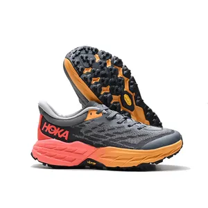 Hokas Speedgoat 5 วิ่งรองเท้าเดินป่ากลางแจ้งผู้ชายผู้หญิงน้ําหนักเบาCushioningรองเท้าวิ่งยาวบุรุษสตรีไลฟ์สไตล์