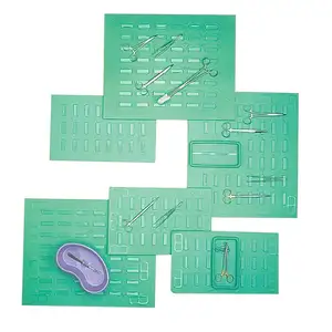 Custom Silicone Surgical Magnetic Instrument Mats For Surgery