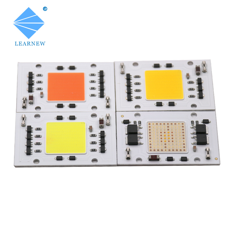 AC LED 30W 50W 100W 150W COB Light Chip 220V Smart Lamp Driverless For Floodlight
