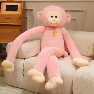 Lindo Peluche de <span class=keywords><strong>Mono</strong></span> de Patas Largas, Suave y Esponjoso, Muñeco Decorativo para Cortinas y Hogar - Product Image 5