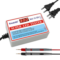 Testeur de rétroéclairage LED pour téléviseurs, outil polyvalent de test pour bandes et perles LED, testeur de tension de condensateur, vérificateur de ligne