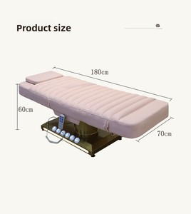 Cama de Spa Eléctrica de Lujo para Estética, Salón de Belleza, Extensiones de Pestañas, Tratamientos Faciales, para Salón de Belleza, Aplicación de Pestañas - Product Image 3
