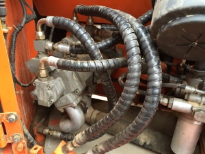 Mini-excavatrice sur chenilles Hitachi ZX60 d'occasion de 6 tonnes avec moteur Yunnei, Zaxis ZX60, pelle hydraulique - Bien entretenue - Product Image 5