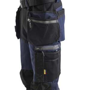 BLAKLADER - 159013438699C46 Pantalon Craftsman avec stretch Marine foncé/Noir-PANTALON DE TRAVAIL EAN 7330509621684 - Product Image 4