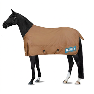 Couverture pour chevaux de qualité supérieure, design personnalisé, en polaire douce, imperméable, doublure en nylon, tissu ripstop, couleur réglable, nouvelle arrivée, pour le dressage - Product Image 1