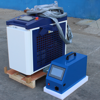 Machine de soudage laser portative en aluminium 1500W 3000W à haute précision, directement d'usine, soudeuse laser 2000W avec alimentation automatique du fil