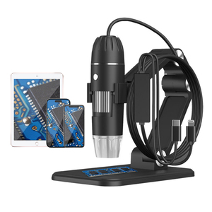 Microscopio Portátil Dearsee 50X-1600x, <span class=keywords><strong>Lupa</strong></span> de Inspección Electrónica para Android IOS, Microscopio Digital de 1920p - Product Image 1