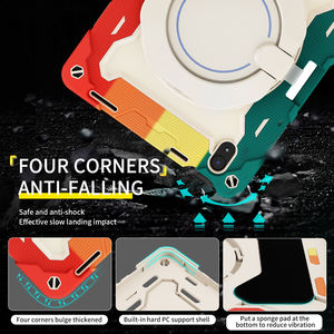 Custodia per Tablet in Silicone 2025 calda per <span class=keywords><strong>iPad</strong></span> 11th/10th Gen da 10.9 pollici <span class=keywords><strong>con</strong></span> <span class=keywords><strong>penna</strong></span> 2022 custodia antiurto <span class=keywords><strong>con</strong></span> tracolla - Product Image 4