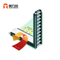 Nuanwanjia Bande de joint flexible en butyl pour verre isolant, résistante, technologie Warm Edge, garantie 5 ans pour fenêtres et portes