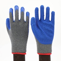 Gants de travail polyvalents de haute qualité XL, texturés, enduits de latex, antidérapants, résistants à l'usure, gants de sécurité