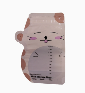 Sac isotherme pour lait maternel, imprimé en gravure personnalisée, 100% sans BPA, biodégradable, avec double fermeture éclair - Product Image 1