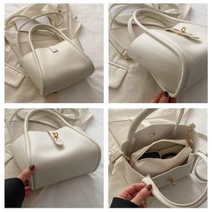 حقيبة يد نسائية بسيطة على شكل دلو موضة ربيع <span class=keywords><strong>2026</strong></span> الجديدة حقائب كتف نسائية للترفيه - Product Image 3