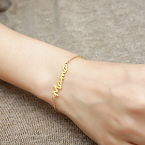 KISSWIFE-Collier en acier inoxydable plaqué or 18 ct pour <span class=keywords><strong>maman</strong></span>, bracelet, boucles d'oreilles, ensemble de bijoux, cadeau pour <span class=keywords><strong>maman</strong></span> - Product Image 4