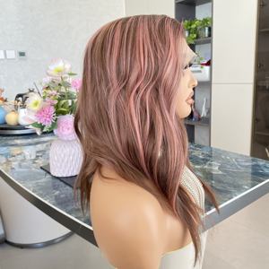 Nouvelles perruques synthétiques Carkira 2026 à dentelle transparente 13x4, courtes, très vendues, à bas prix, de haute qualité, résistantes à la chaleur, pour femmes - Product Image 3