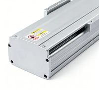 Rails linéaires ultra-précis usinés avec haute précision, en acier à roulements d'aluminium, haute vitesse 1000 mm/s, moteur à vis à billes CNC, course 2000 mm