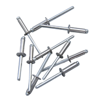 Rivets aveugles en acier inoxydable haute résistance, zingués, classe 51, plusieurs tailles pour diverses applications de fixation