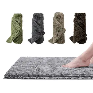 Tapis de maison tapis de sol Chenille tapis de sol cuisine chambre tapis pour animaux de compagnie absorbant tapis bloc couverture