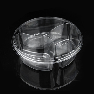 Trực Tuyến Bán Buôn Dày Chất Liệu 3-Lưới Vòng Hộp Nhựa Pet Trong Suốt Hộp Nhựa Cho Trái Cây Bao Bì Thực Phẩm - Product Image 5