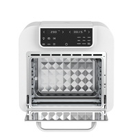 Nouveau Four à Friture Sans Huile Électrique Numérique 16L 1600W 11-en-1 Intelligent Économe en Énergie avec Fenêtre Visible pour Usage Domestique – Vente en Gros