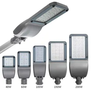 Nuovo tipo lampione stradale a LED in alluminio pressofuso impermeabile ad alto lumen 40W 60W 100W 150W 200W