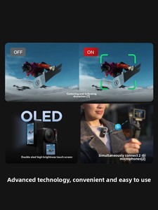 กล้องกีฬาสำหรับ Osmo Action 5 Pro 4K เซ็นเซอร์ CMOS กันน้ำหน้าจอสัมผัสกล้องกีฬาสำหรับทัวร์สกีคืน vlogused - Product Image 2