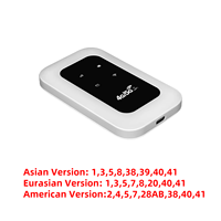 Routeur WiFi portable universel 4G LTE MF800 pour voiture, débloqué, avec carte SIM, pour voyages internationaux